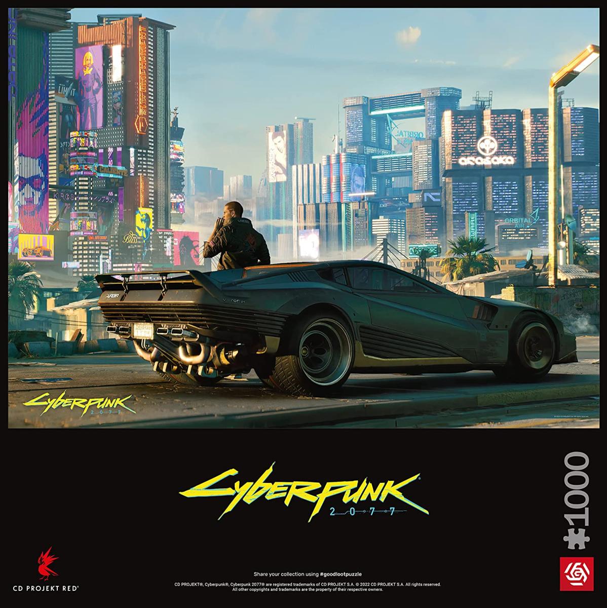 Cyberpunk 2077: Mercenary on the Rise Puzzle 1000 pièces - Puzzles - CD PROJEKT - Shop Just for Games