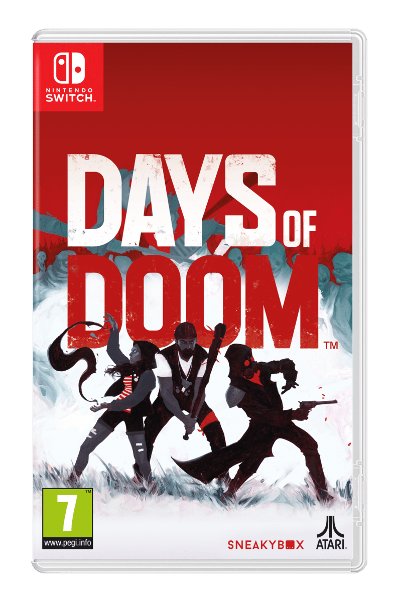 Days of Doom Nintendo SWITCH - Jeux Vidéo Physique - Atari - Shop Just for Games