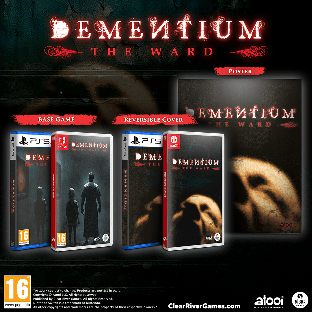 Dementium The Ward Nintendo Switch - Jeux Vidéo Physique - Clear River Games - Shop Just for Games