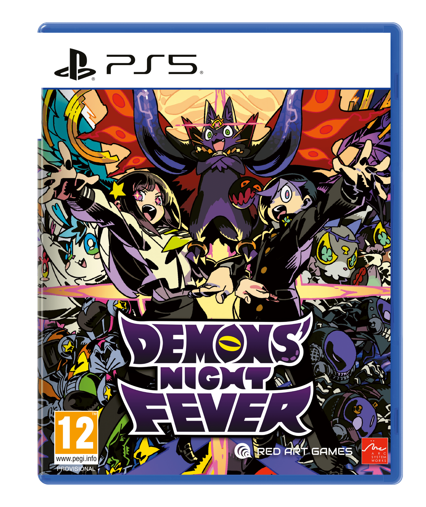 Demons' Night Fever PS5 - Jeux Vidéo Physique - Red Art Games - Shop Just for Games