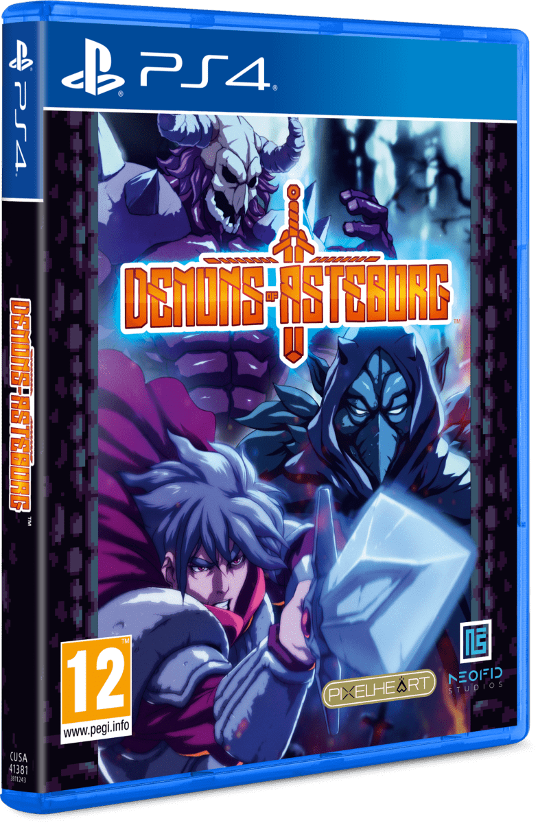 Demons of Asteborg PS4 - Jeux Vidéo Physique - PixelHeart - Shop Just for Games