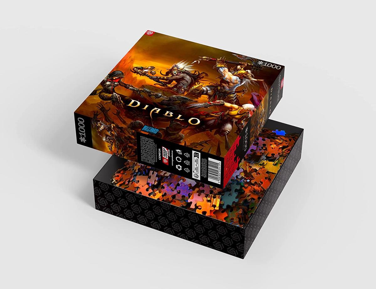 Diablo Heroes Battle Puzzle 1000 pièces - Puzzles - CENEGA - Shop Just for Games