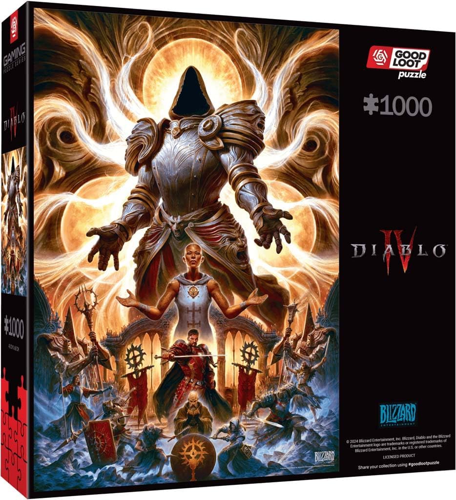 Diablo IV Inarius The Father Puzzle 1000 pièces - Puzzles - CENEGA - Shop Just for Games
