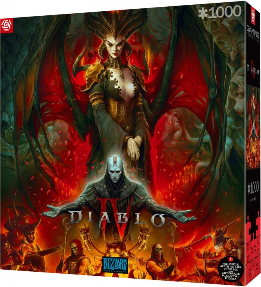 Diablo IV Lilith Composition Puzzle 1000 Pieces