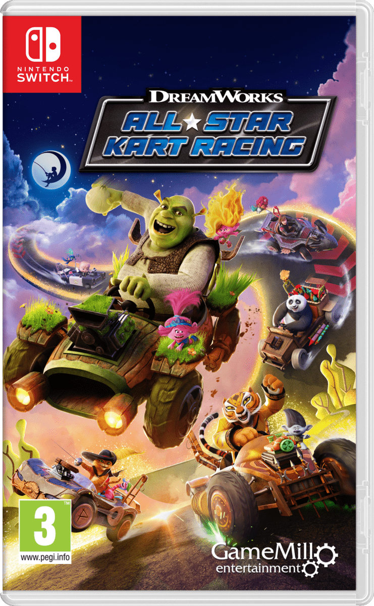 DreamWorks All - Star Kart Racing Nintendo SWITCH - Jeux Vidéo Physique - GAMEMILL - Shop Just for Games