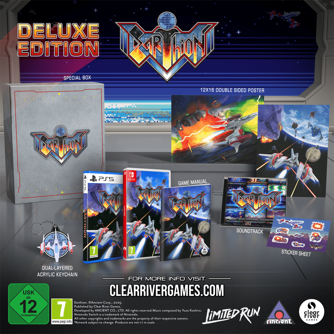 Earthion Deluxe Edition PS5 - Jeux Vidéo Physique - Clear River Games - Shop Just for Games