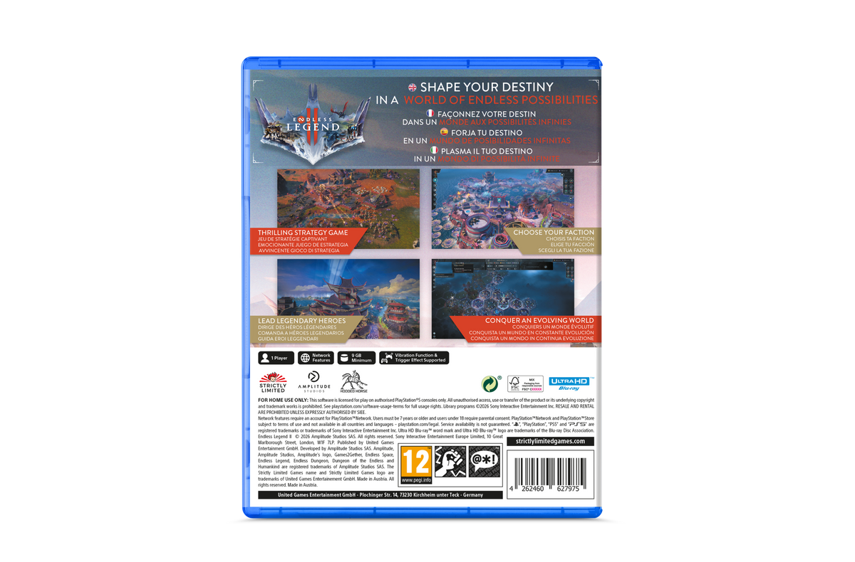 ENDLESS Legend II Collector’s Edition PS5 - Jeux Vidéo Physique - Strictly Limited - Shop Just for Games
