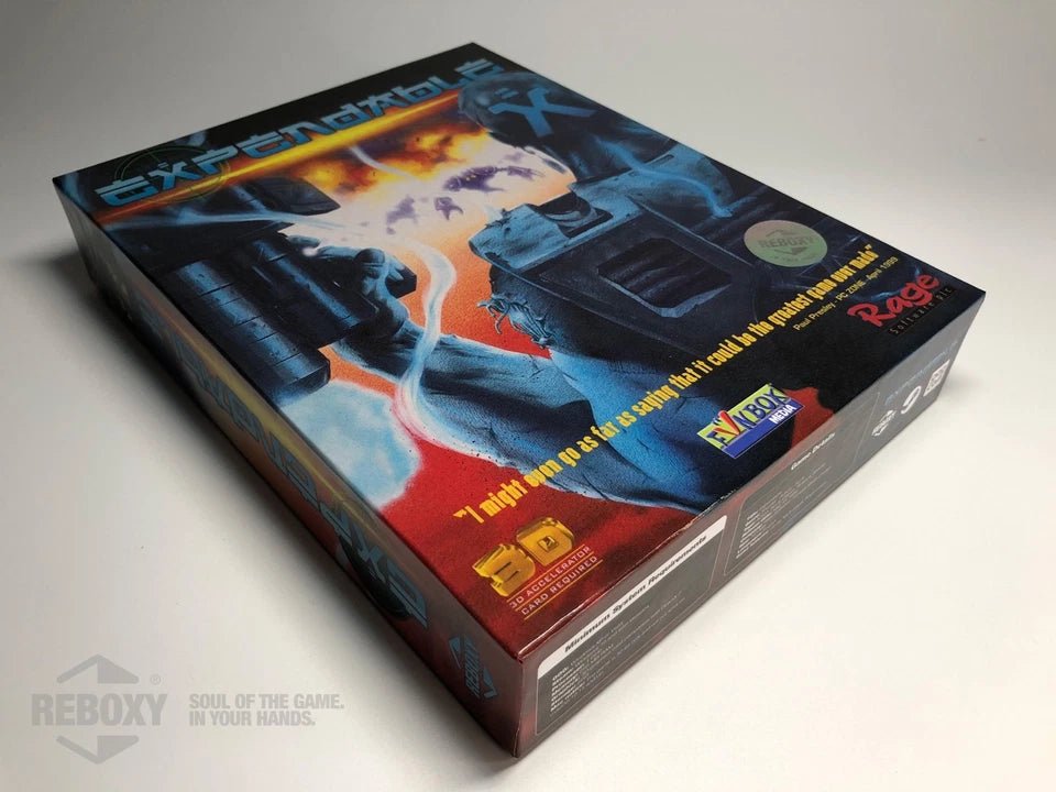 Expendable PC Edition Reboxy Classic (CD - Rom +Steam + GOG) - Jeux Vidéo Physique - Funbox - Shop Just for Games