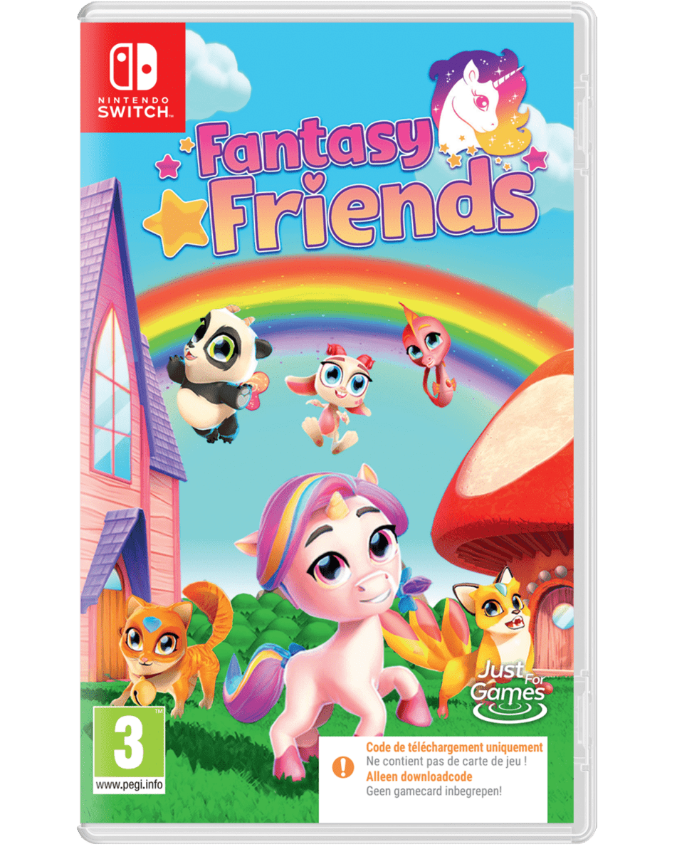 Fantasy Friends Nintendo SWITCH (Code de téléchargement) - Jeux Vidéo Code de Téléchargement - Just For Games - Shop Just for Games