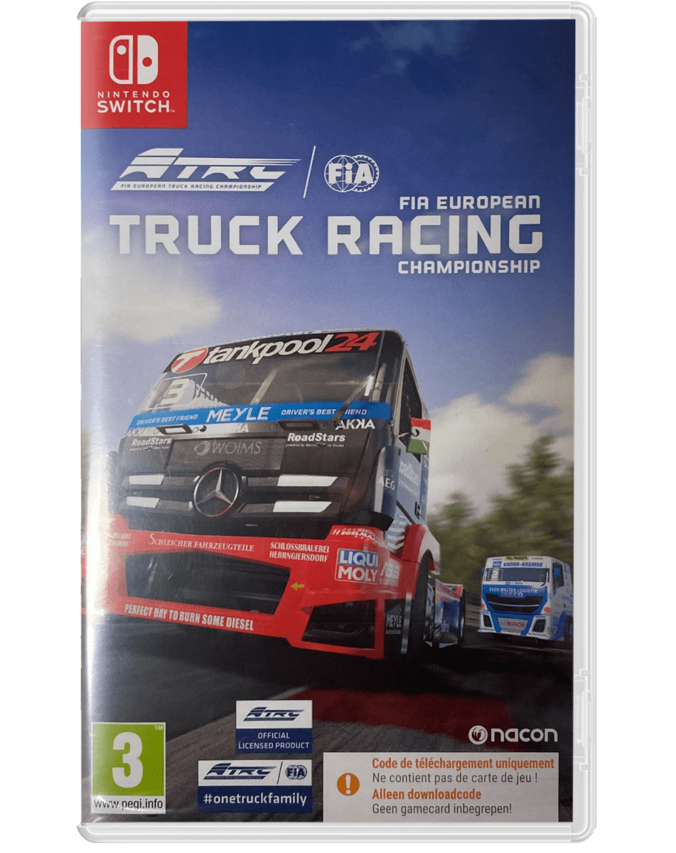 FIA European Truck Racing Championship Nintendo SWITCH (Code de téléchargement) - Jeux Vidéo Code de Téléchargement - NACON - Shop Just for Games