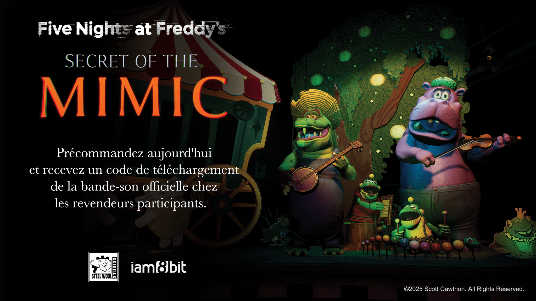 Five Nights at Freddy's Secret of the Mimic PS5 - Jeux Vidéo Physique - UIE - Shop Just for Games