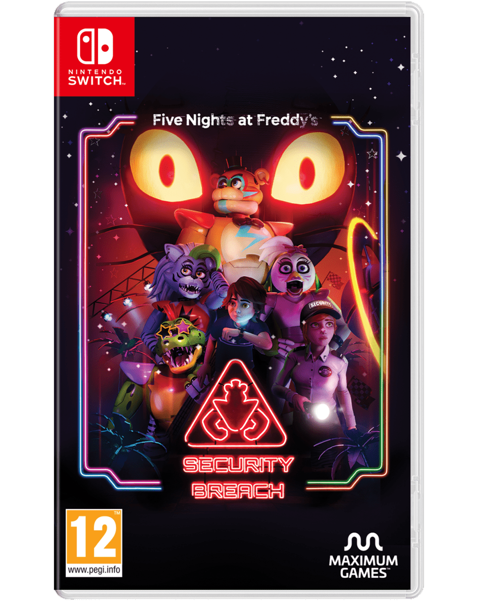 Five Nights at Freddy's Security Breach Nintendo SWITCH - Jeux Vidéo Physique - Maximum Entertainment - Shop Just for Games