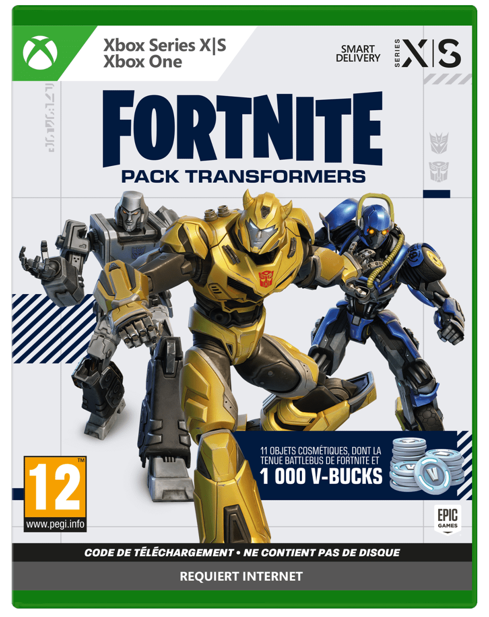 Fortnite Transformers Pack Xbox Series X/S Xbox One 1000 V