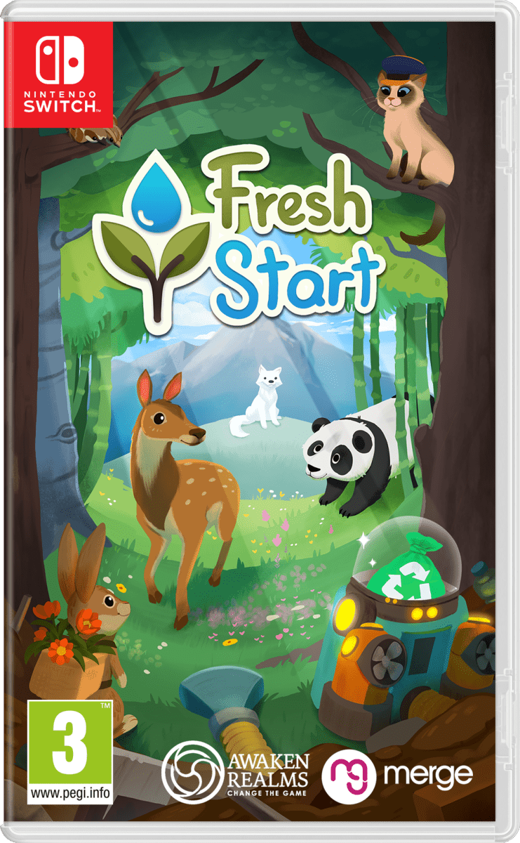 Fresh Start Cleaning Simulator Nintendo SWITCH - Jeux Vidéo Physique - MERGE - Shop Just for Games