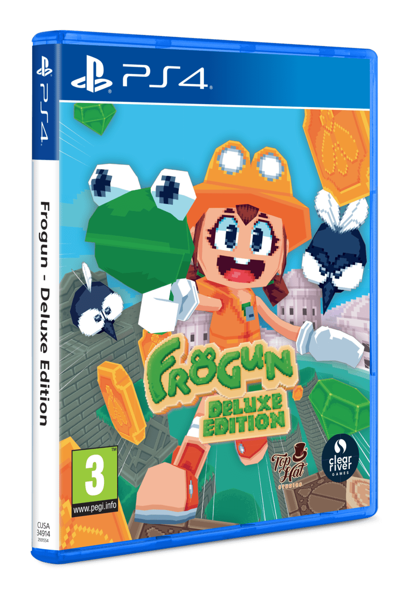Frogun Deluxe Edition Playstation 4 - Jeux Vidéo Physique - Clear River Games - Shop Just for Games