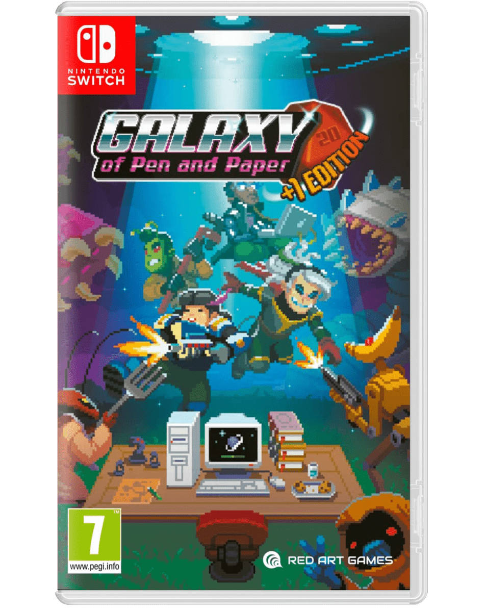 Galaxy Of Pen And Paper +1 Edition Nintendo SWITCH - Jeux Vidéo Physique - Red Art Games - Shop Just for Games