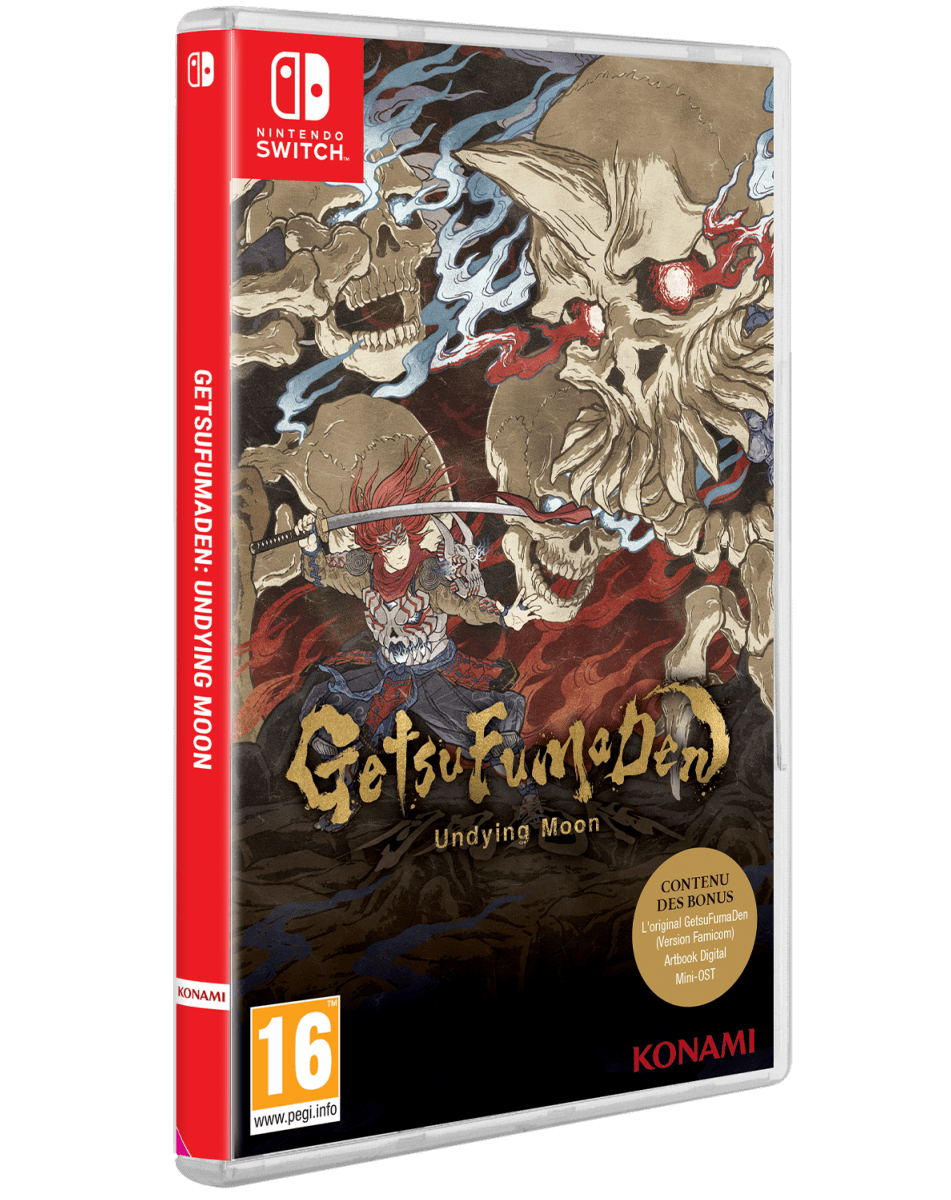 GetsuFumaDen Undying Moon Nintendo SWITCH - Jeux Vidéo Physique - Konami - Shop Just for Games