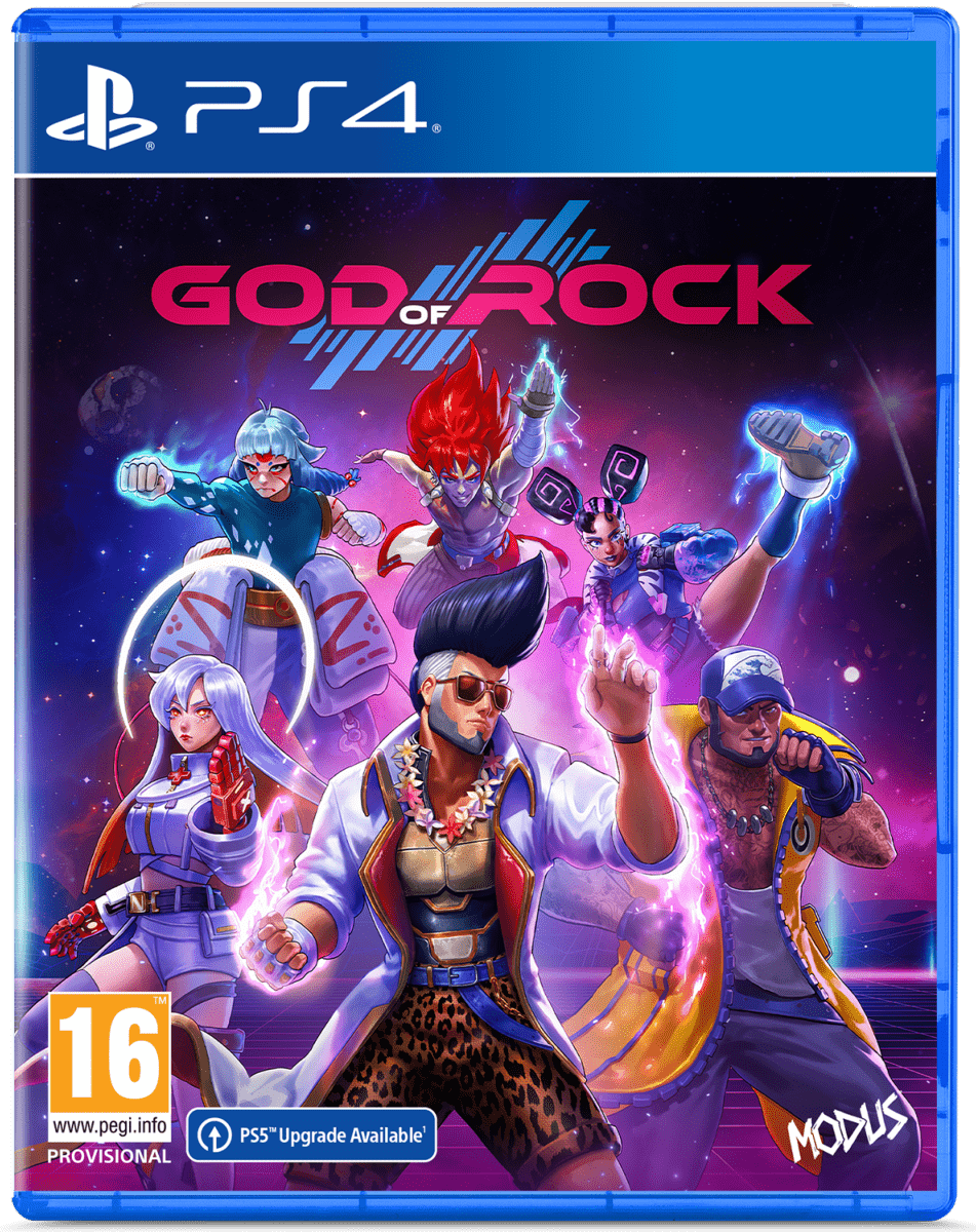 God of Rock PS4 - Jeux Vidéo Physique - MODUS - Shop Just for Games