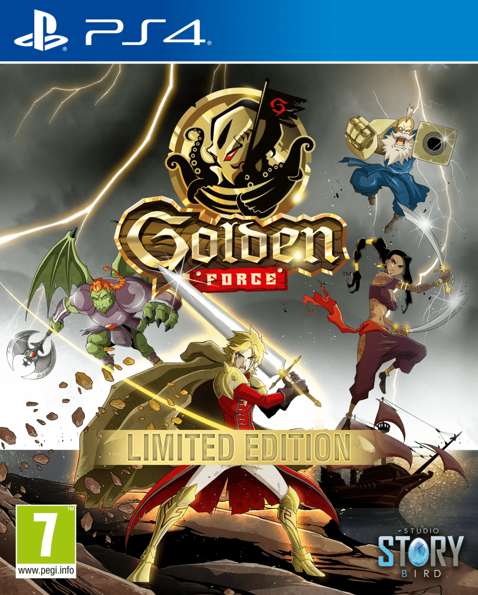 Golden Force Edition Limitée FuturePak PS4 - Jeux Vidéo Physique - PixelHeart - Shop Just for Games