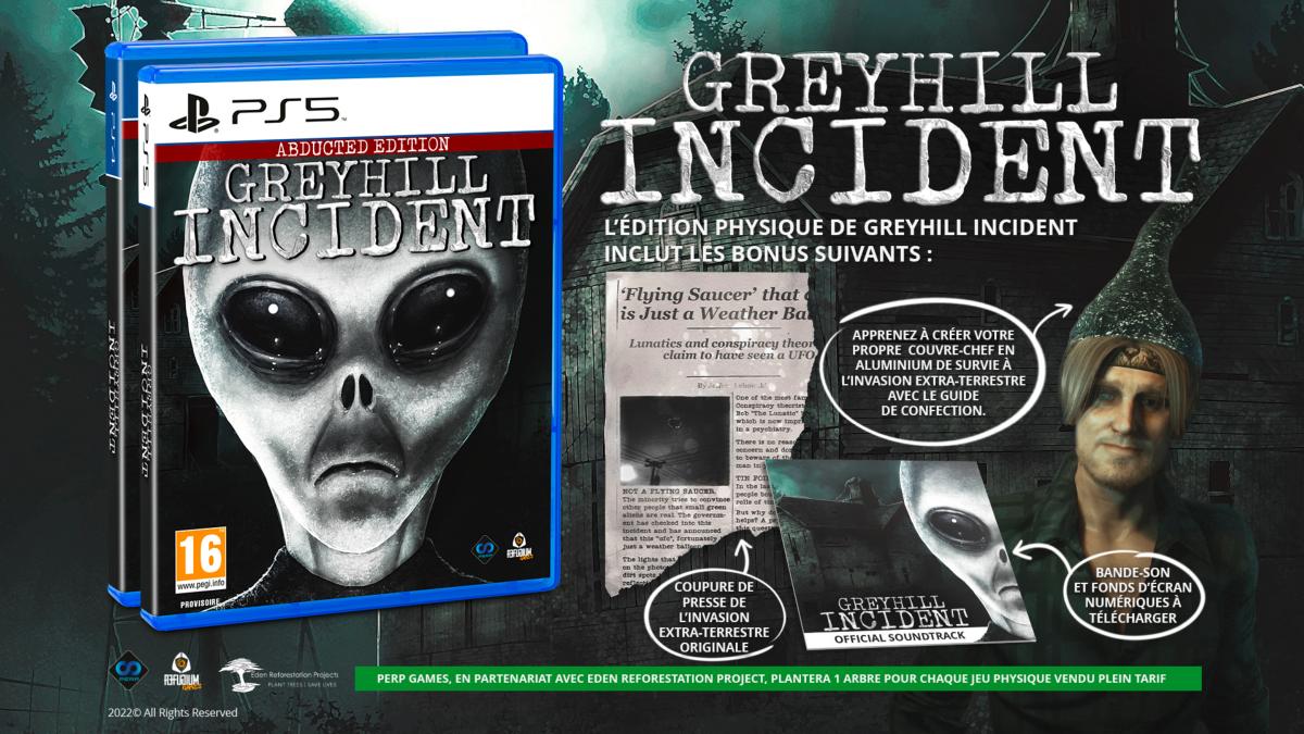 Greyhill Incident Abducted Edition PS5 - Jeux Vidéo Physique - PERP GAMES - Shop Just for Games