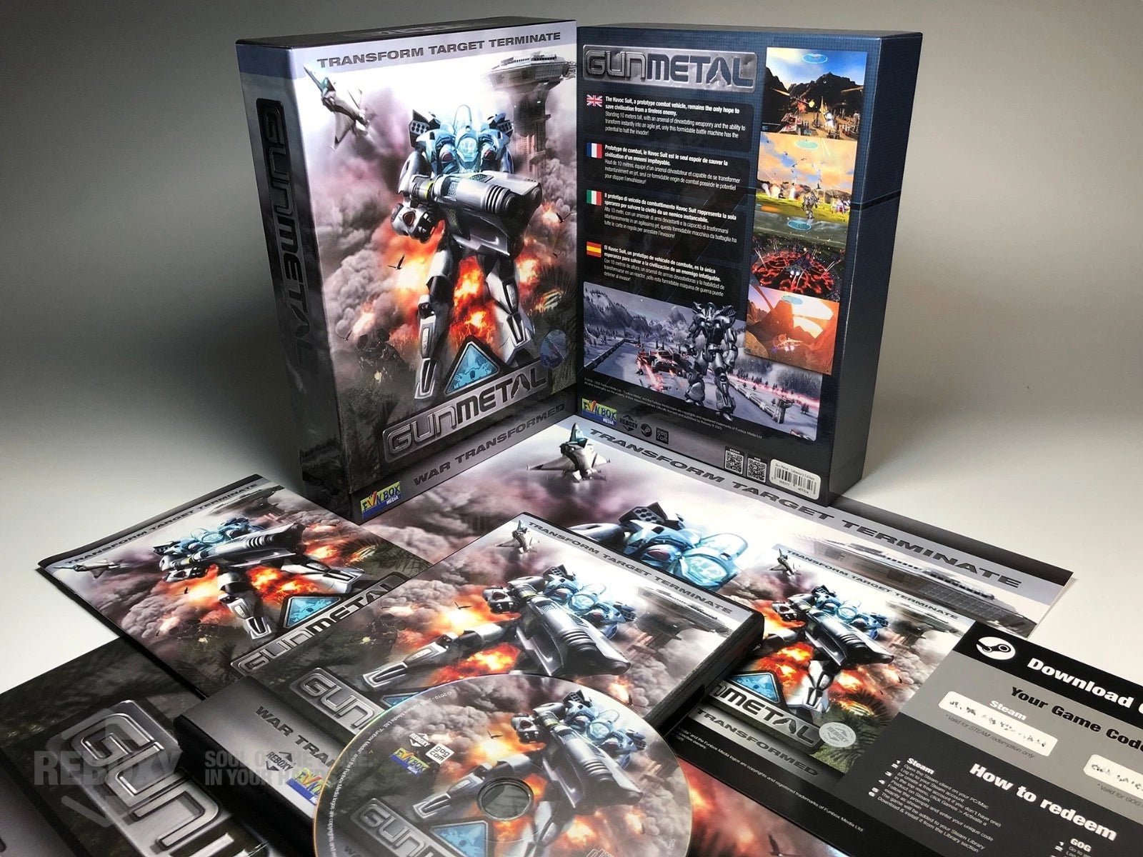 Gun Metal PC Edition Reboxy Classic (CD - Rom +Steam + GOG) - Jeux Vidéo Physique - Funbox - Shop Just for Games