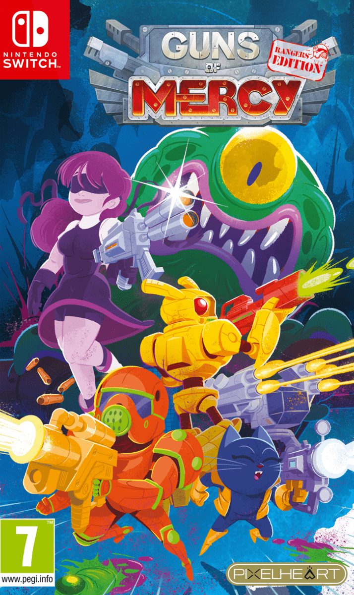 Guns Of Mercy Rangers Edition Switch Just Limited - Jeux Vidéo Physique - PixelHeart - Shop Just for Games