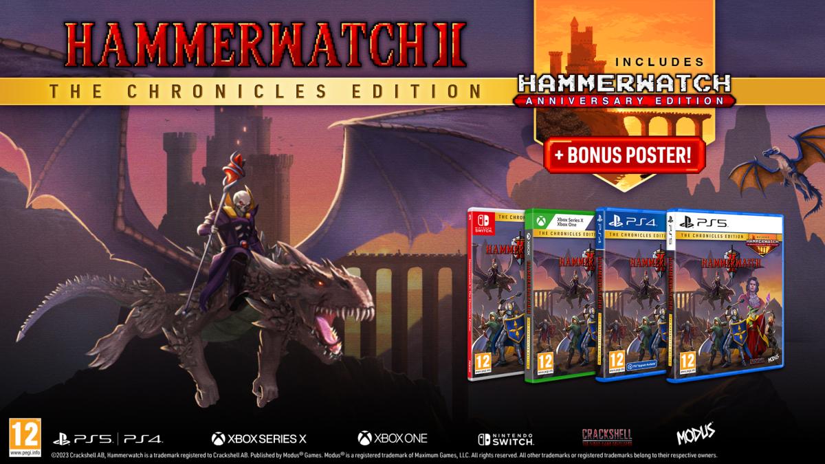 Hammerwatch II The Chronicles Edition PS5 - Jeux Vidéo Physique - MODUS - Shop Just for Games