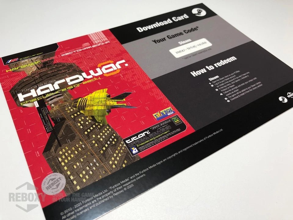 Hardwar PC Edition Reboxy Classic (CD - Rom +Steam) - Jeux Vidéo Physique - Funbox - Shop Just for Games