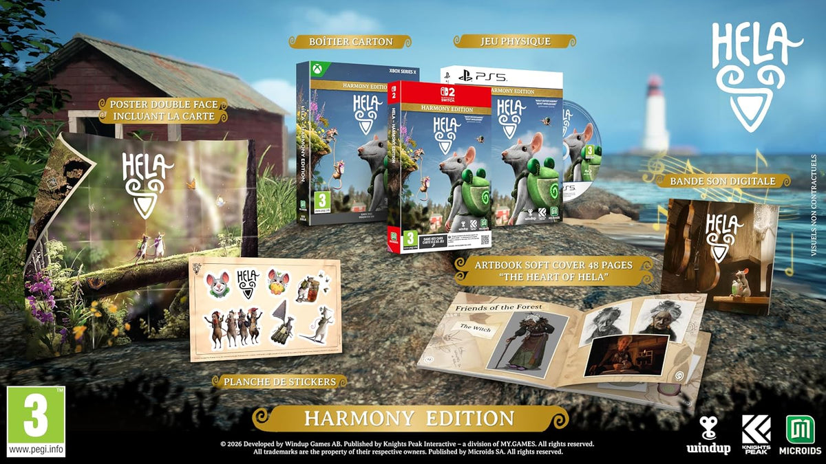 Hela Harmony Edition Switch 2 - Jeux Vidéo Physique - MICROIDS - Shop Just for Games