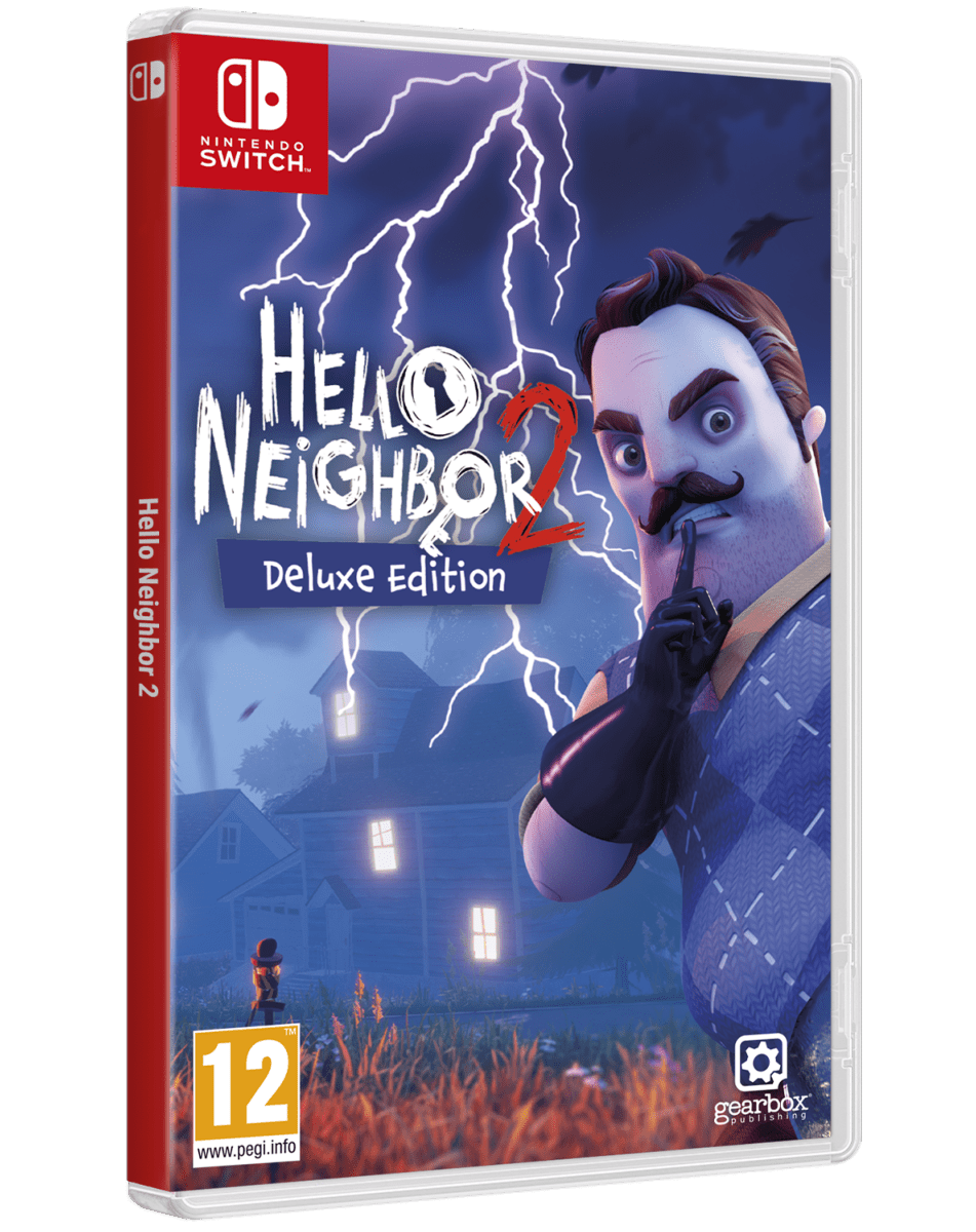 Hello Neighbor 2 Deluxe Edition Nintendo SWITCH - Jeux Vidéo Physique - Gearbox - Shop Just for Games