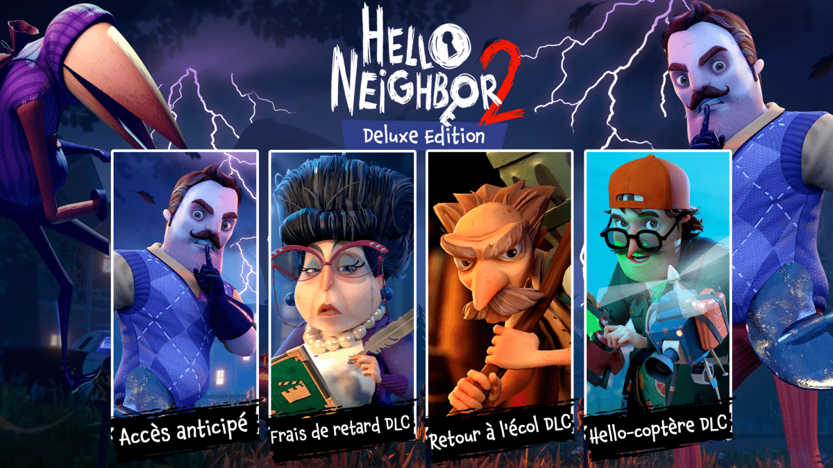 Hello Neighbor 2 Deluxe Edition Xbox Series X / Xbox One - Jeux Vidéo Physique - Gearbox - Shop Just for Games