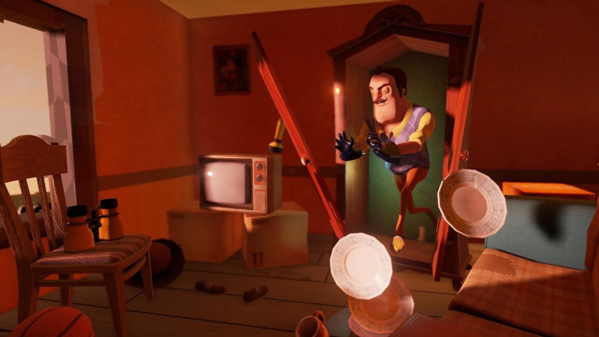 Hello Neighbor Nintendo SWITCH - Jeux Vidéo Physique - Gearbox - Shop Just for Games