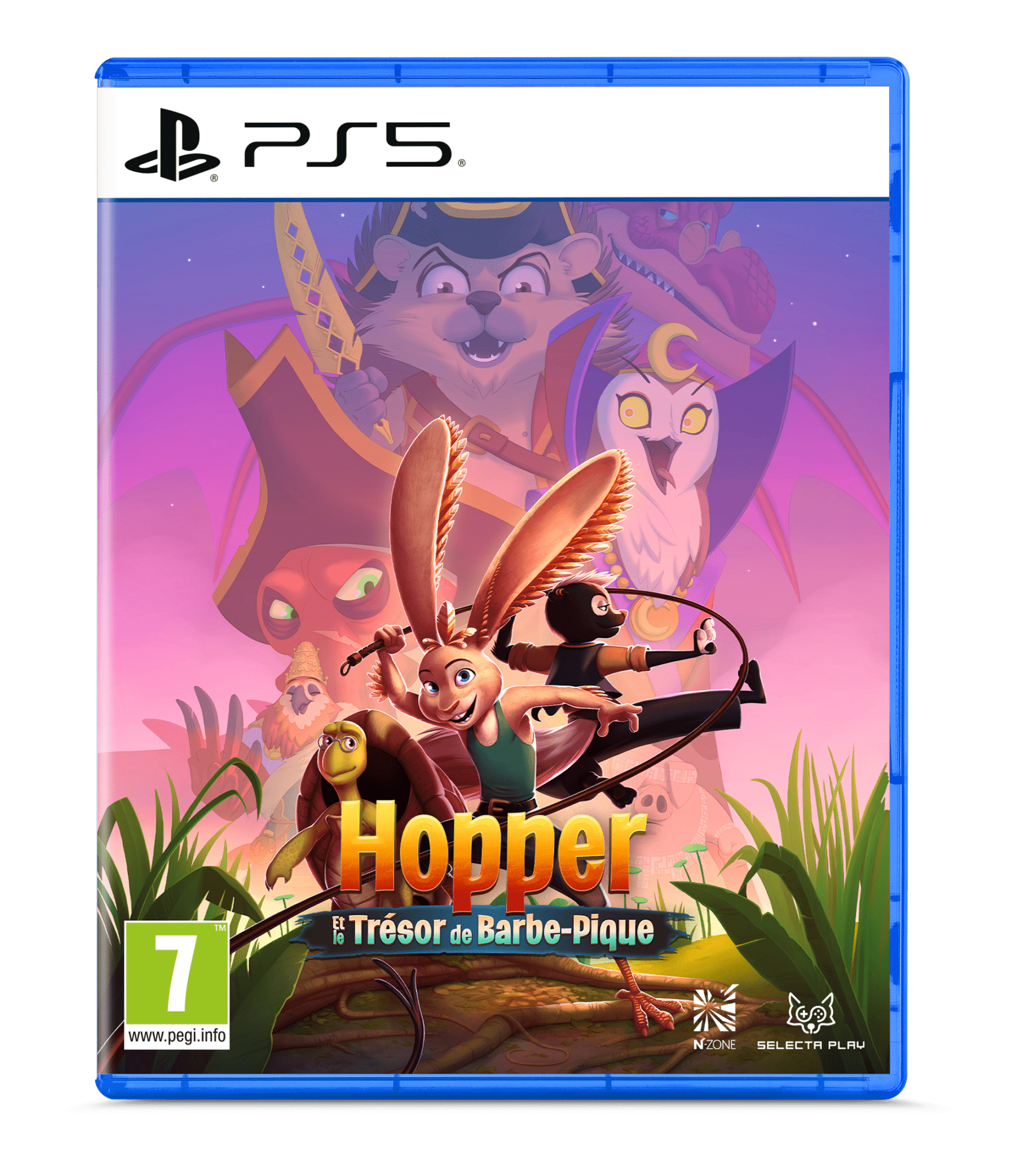 Hopper et le Trésor de Barbe - Pique PS5 - Jeux Vidéo Physique - SELECTA PLAY - Shop Just for Games