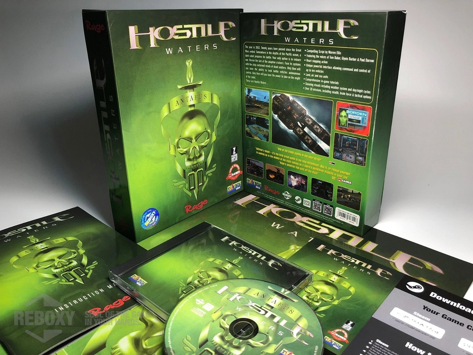 Hostile Waters PC Edition Reboxy Classic (CD - Rom +Steam + GOG) - Jeux Vidéo Physique - Funbox - Shop Just for Games