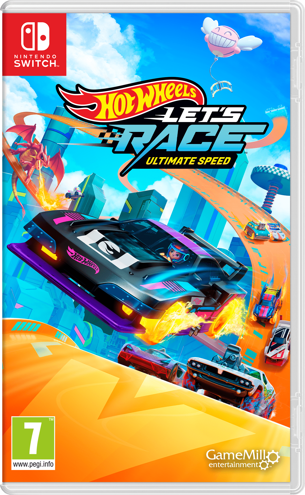 Hot Wheels Let's Race Ultimate Speed Nintendo Switch - Jeux Vidéo Physique - GAMEMILL - Shop Just for Games