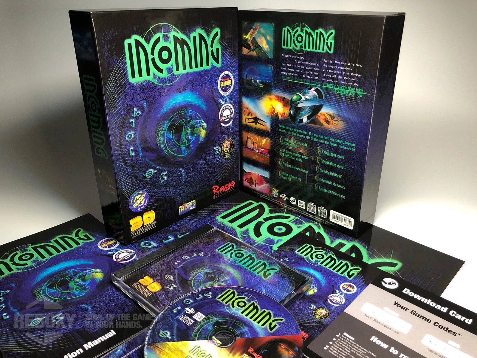 Incoming PC Edition Reboxy Classic (CD - Rom +Steam + GOG) - Jeux Vidéo Physique - Funbox - Shop Just for Games