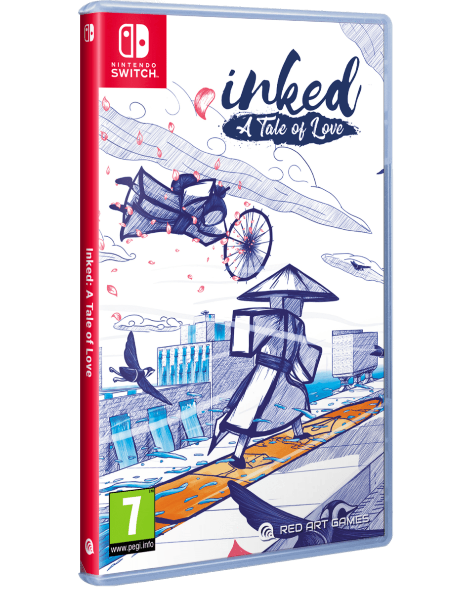 Inked: A Tale of Love Nintendo SWITCH - Jeux Vidéo Physique - Red Art Games - Shop Just for Games