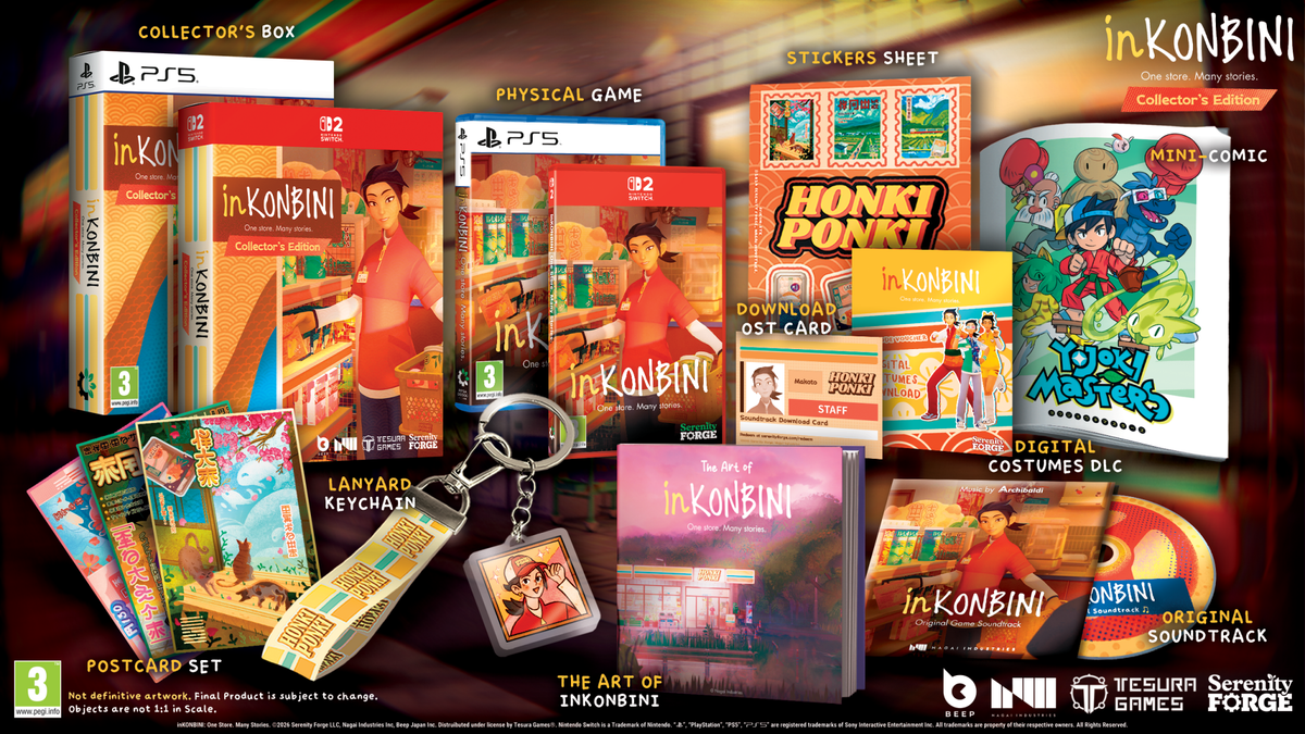 inKONBINI One Store Many Stories Collector's Edition PS5 - Jeux Vidéo Physique - TESURA - Shop Just for Games
