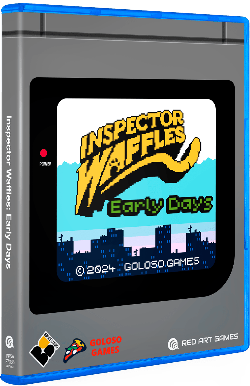 Inspector Waffles Early Days PS5 - Jeux Vidéo Physique - Red Art Games - Shop Just for Games