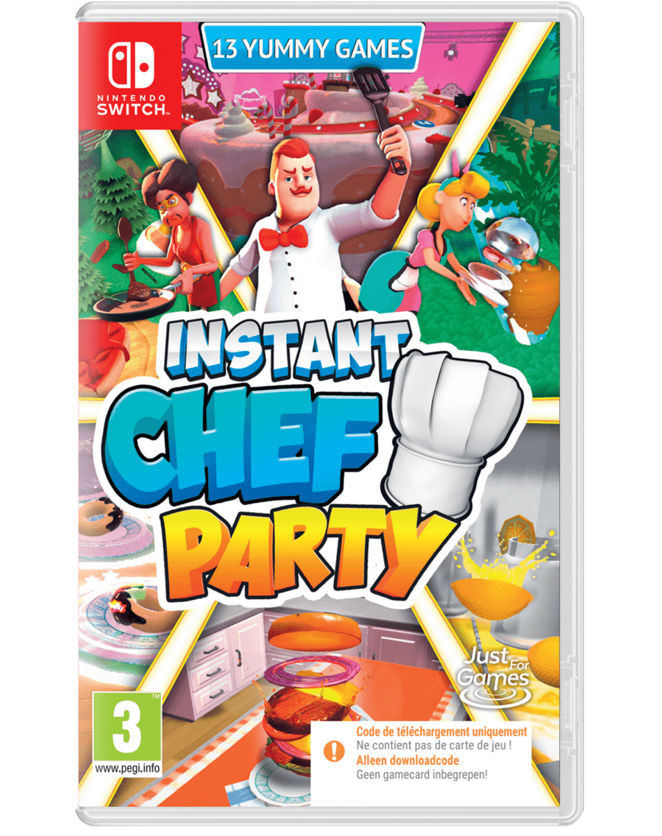 Instant Chef Party Nintendo SWITCH (Code de téléchargement) - Jeux Vidéo Code de Téléchargement - Just For Games - Shop Just for Games
