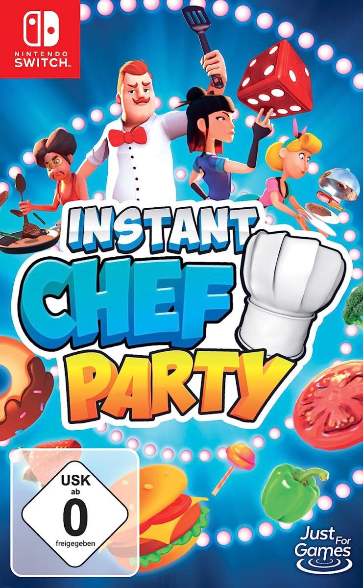 Instant Chef Party Switch German version - Jeux Vidéo Physique - Just For Games - Shop Just for Games