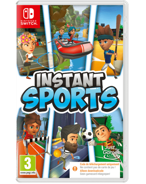 Instant Sport Nintendo SWITCH (Code de téléchargement) - Jeux Vidéo Code de Téléchargement - Just For Games - Shop Just for Games