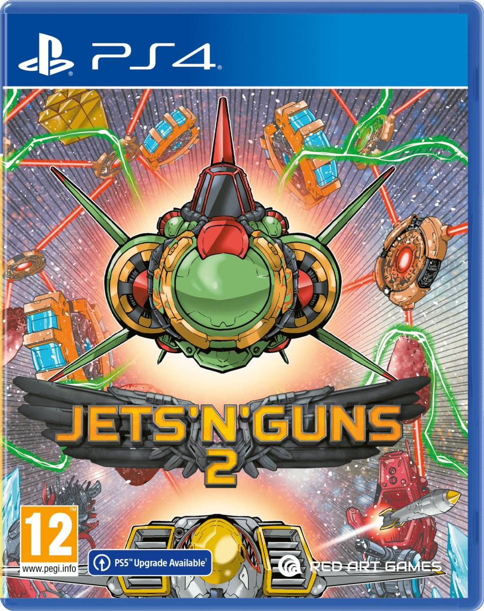 Jets'N'Guns 2 PS4 - Jeux Vidéo Physique - Red Art Games - Shop Just for Games