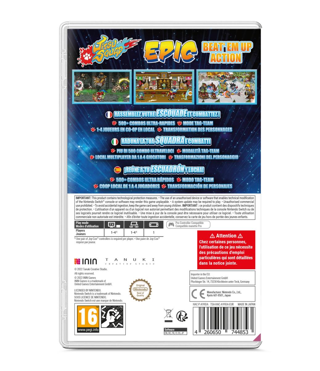 Jitsu Squad Nintendo SWITCH - Jeux Vidéo Physique - ININ - Shop Just for Games