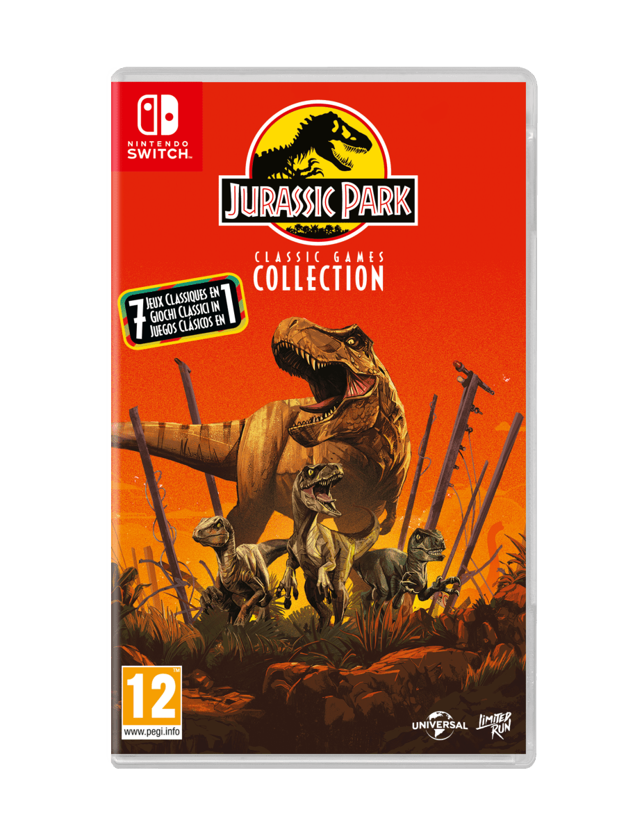 Jurassic Park Classic Games Collection Nintendo SWITCH