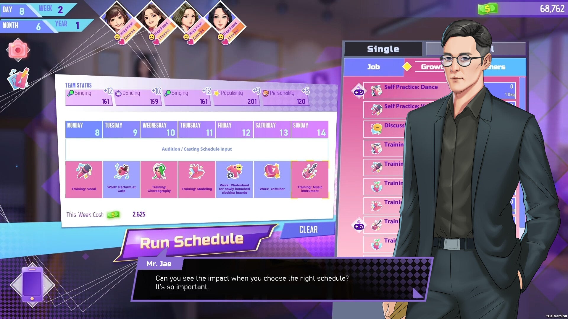 K - pop Idol Stories Road to Debut Nintendo Switch - Jeux Vidéo Physique - PQUBE - Shop Just for Games