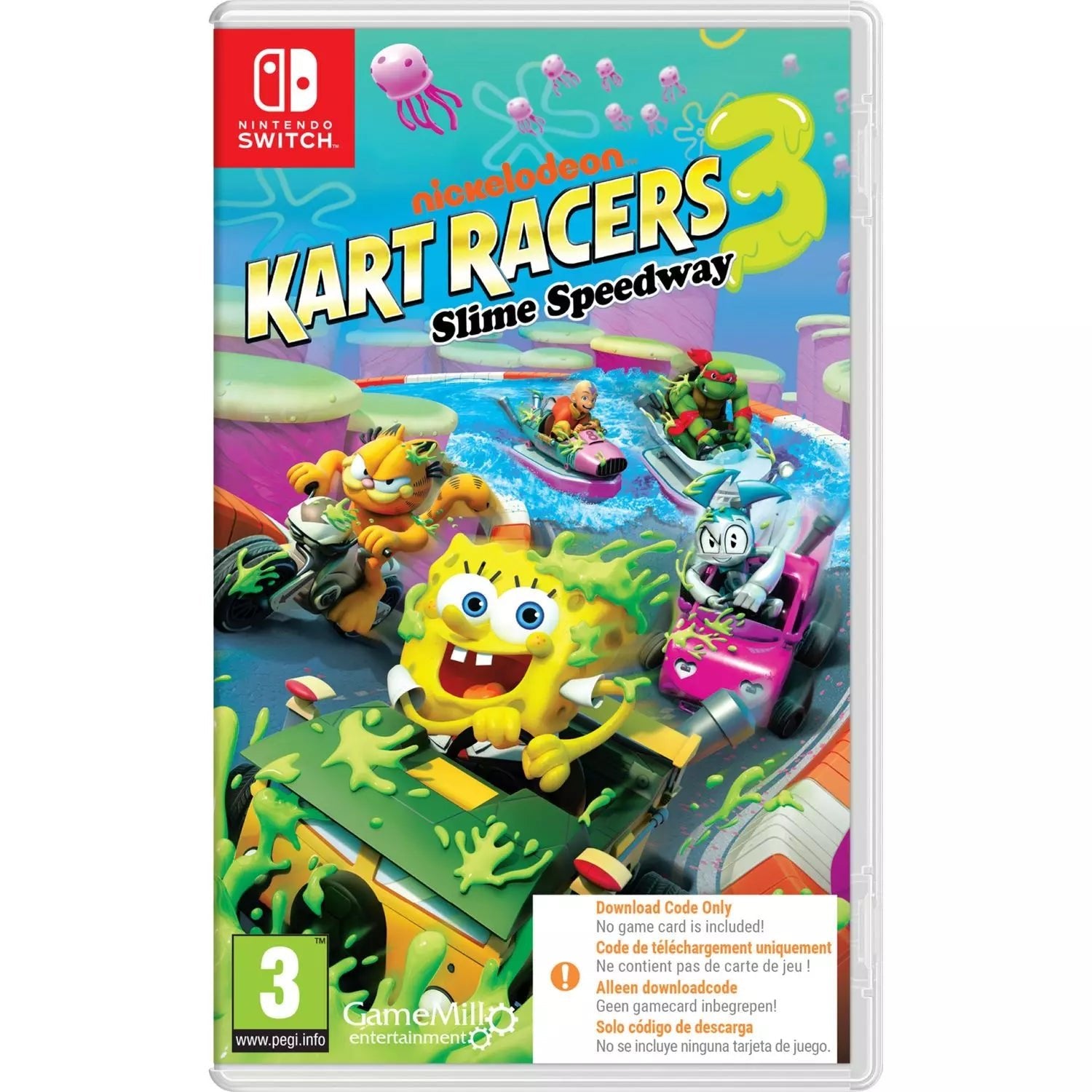 Nickelodeon Kart Racers 3 Switch - Download Code