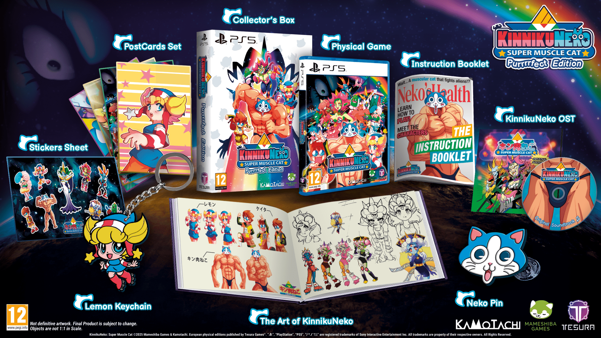 KinnikuNeko Super Muscle Cat Purrrrfect Edition PS5 - Jeux Vidéo Physique - TESURA - Shop Just for Games