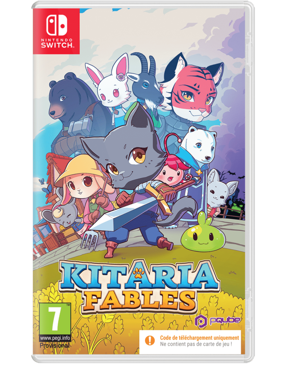 Kitaria Fables Nintendo SWITCH (Code de téléchargement) - Jeux Vidéo Code de Téléchargement - PQUBE - Shop Just for Games