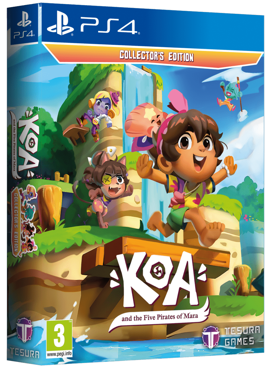 Koa and the Five Pirates of Mara Collector's Edition PS4 - Jeux Vidéo Physique - TESURA - Shop Just for Games